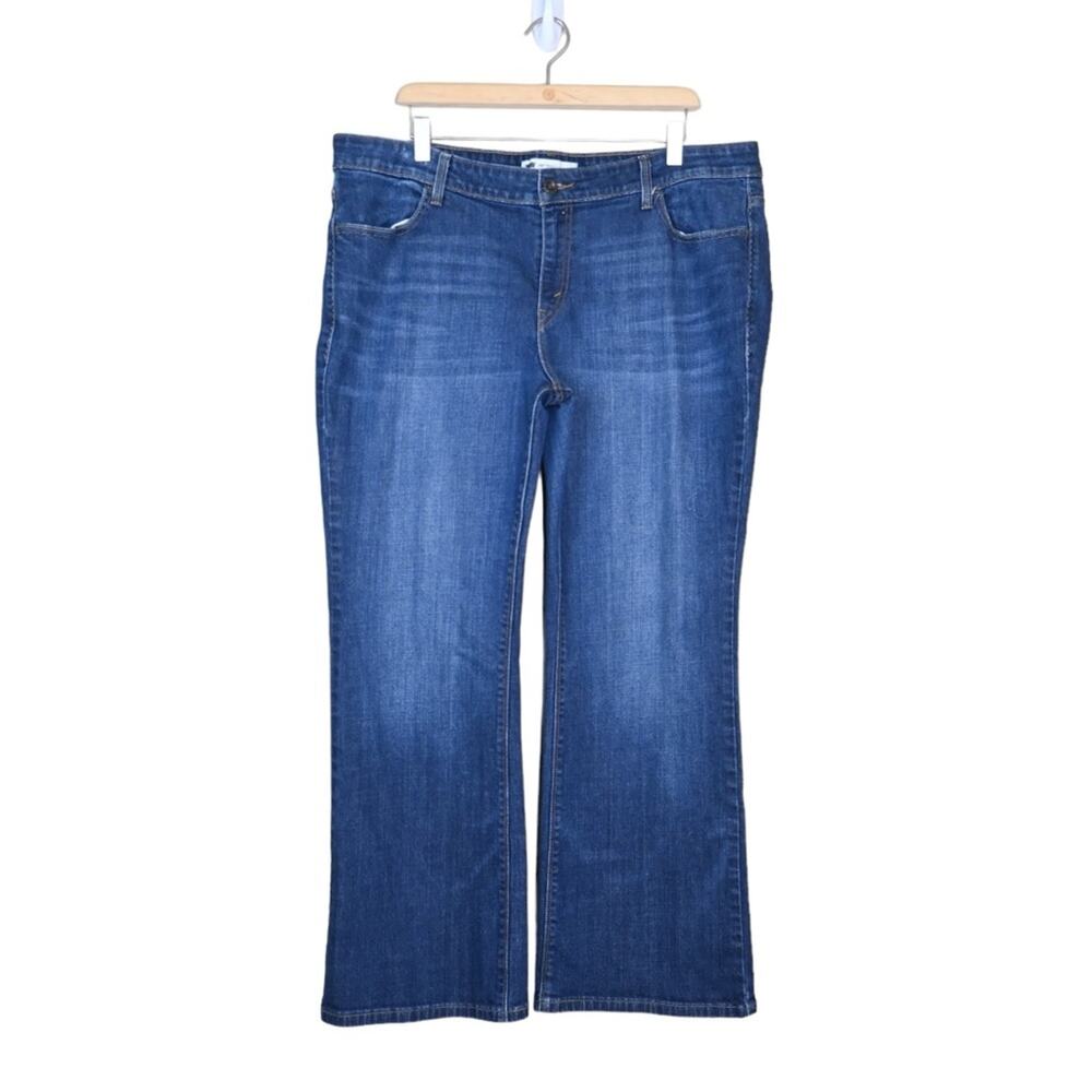 Levi's 590 Bootcut Jeans Womens Plus 18W Short